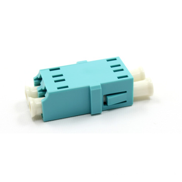 Aqua Fiber Optic Adapter LC Fiber Optic Adapter 0.2dB